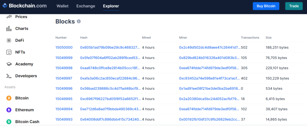 la blockchain pour les nuls: l'example du blockchain