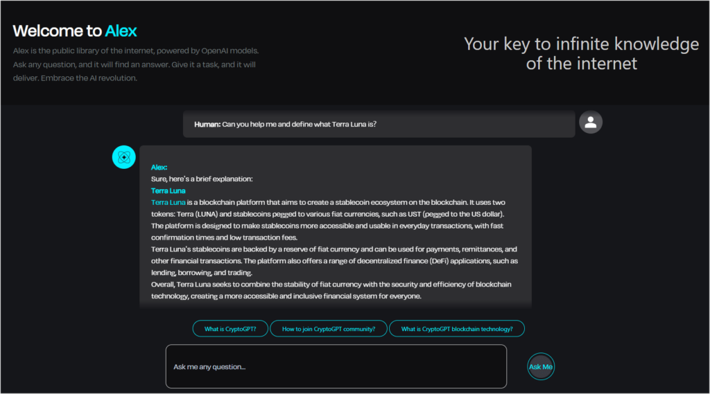 ai in crypto: cryptogpt's answer about the terra luna project